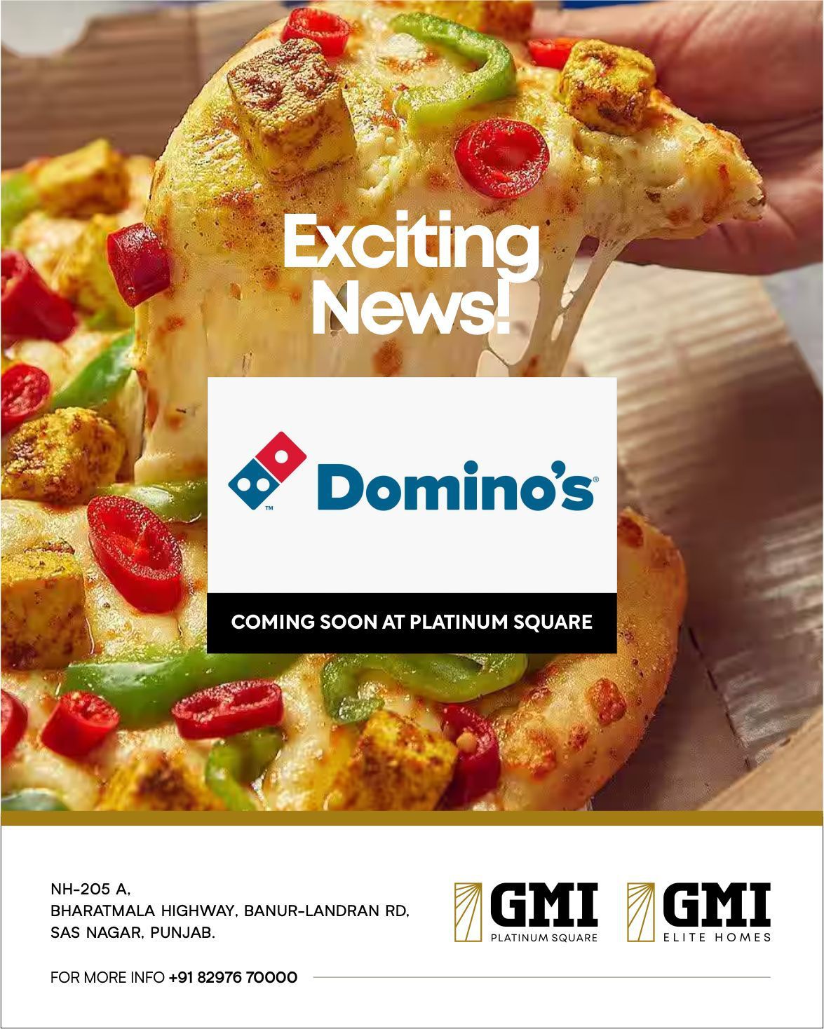 Dominos in Platinum Square
