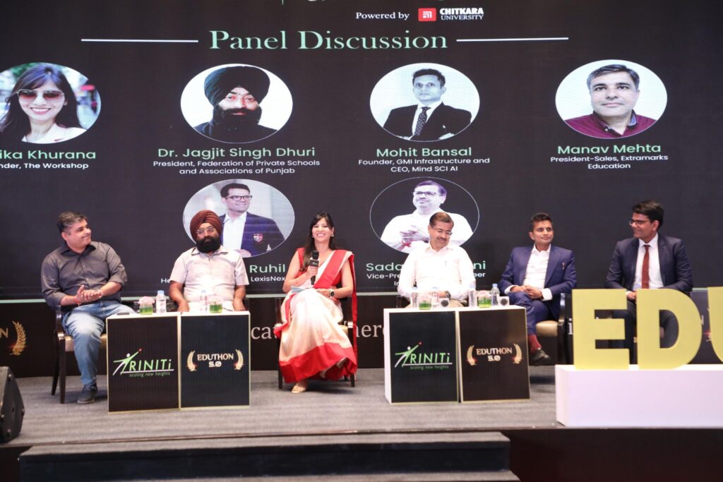 Honoured to join EDUTHON 5.0 — The Next of Education: Where AI Meets Humanity at Chandigarh on 7 Sept 2025