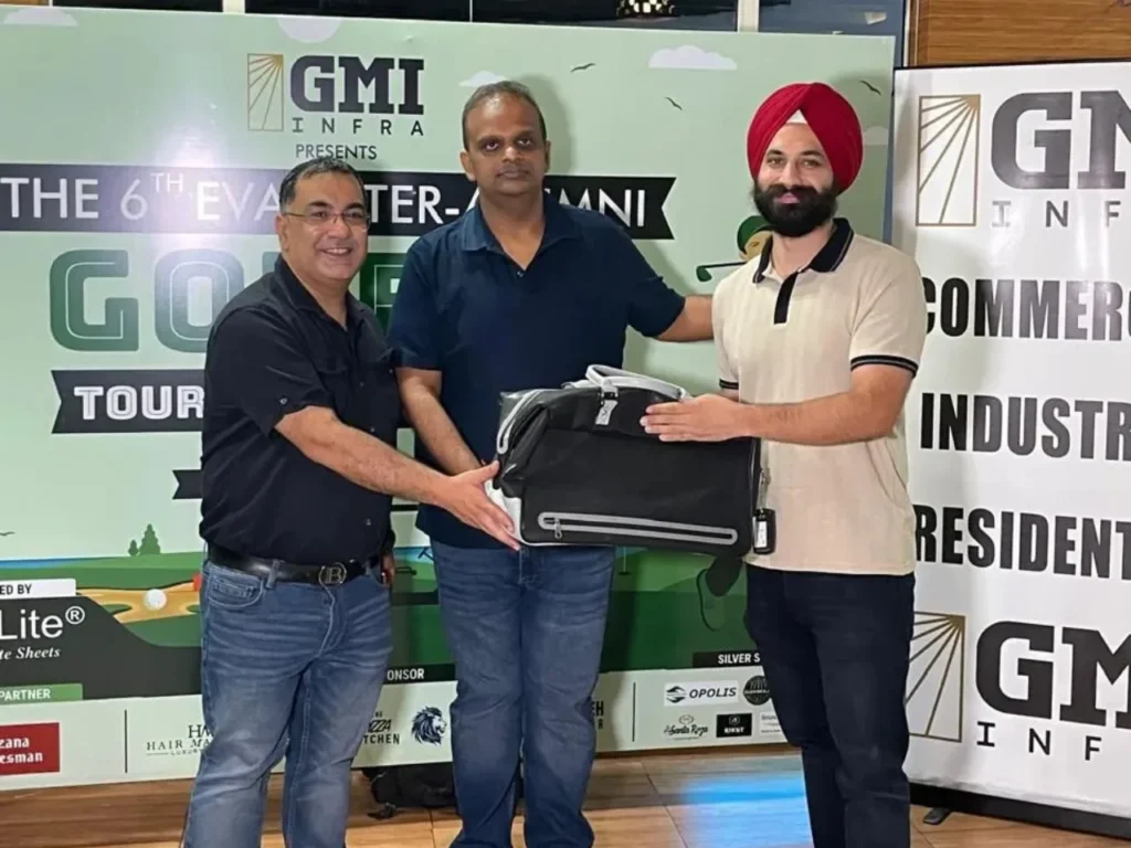 Honouring Sportsmanship, Celebrating Vision: GMI Infra at the 6th EVA Inter-Alumni Golf Tournament, Chandigarh Golf Club –  April 18, 2025