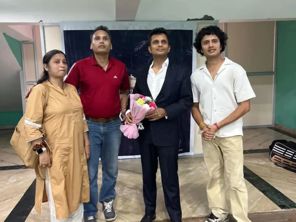Mohit Bansal, at the 2nd Kuber Cup Badminton Tournament