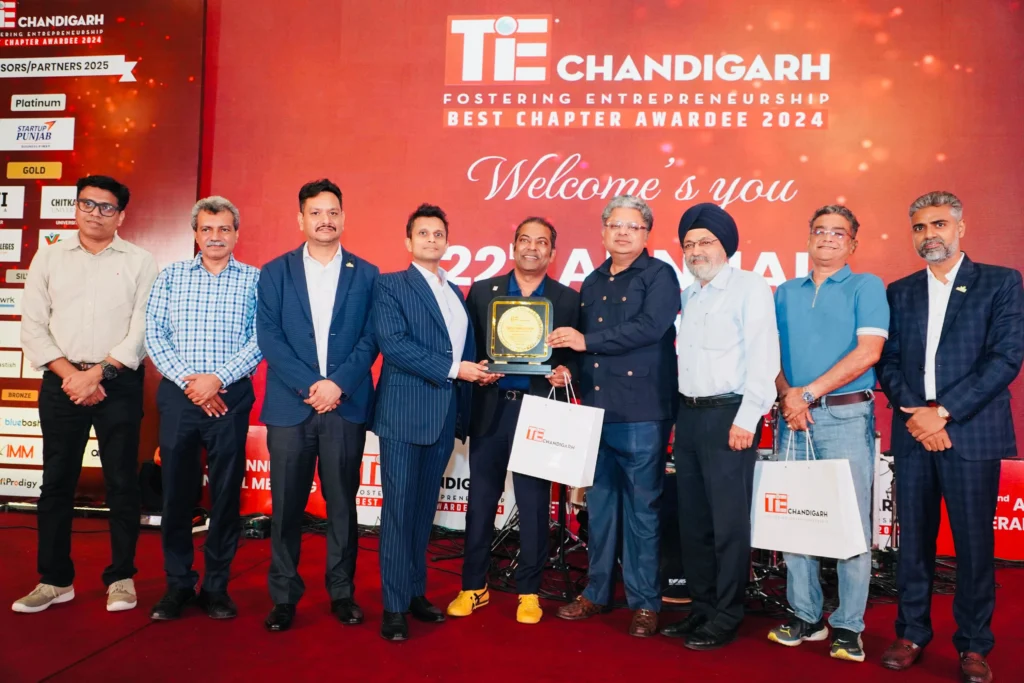 Mohit Bansal honoured at the TiE Global Awards 2024